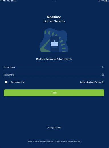realtime student portal ccts.